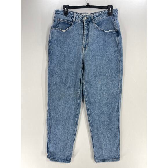 Vintage 90s Gloria Vanderbilt Jeans Women Size 30 Blue Denim Made in USA FLAW - Picture 1 of 10